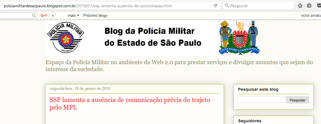 Passe Livre deve divulgar trajeto diz PM