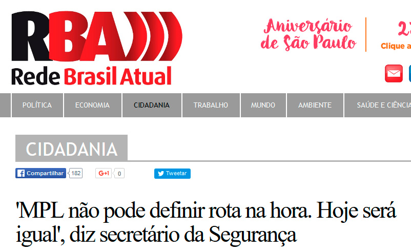 Passe Livre, sem divulgação do trajeto é igual a porrada