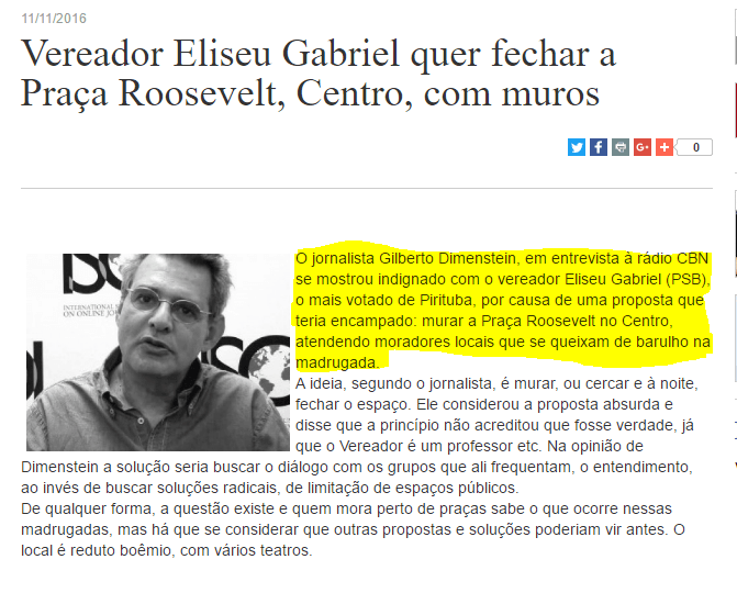{{não acredite em mim - Zona Norte News}}
