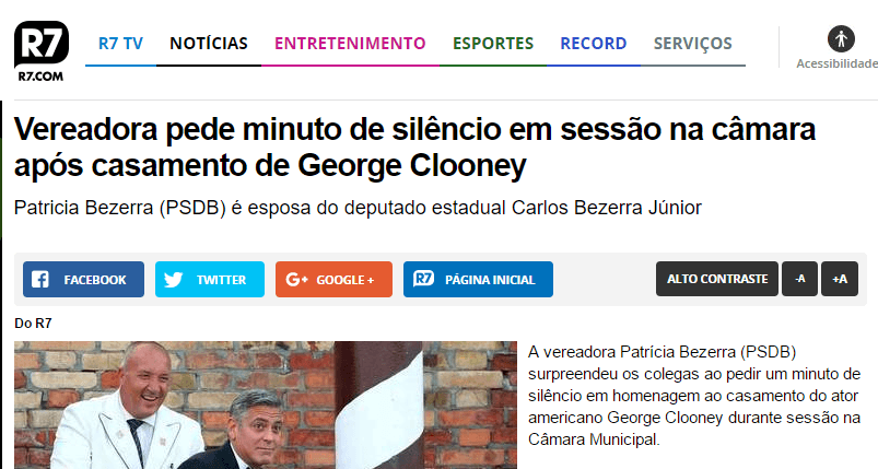 {{não acredite em mim - R7}}