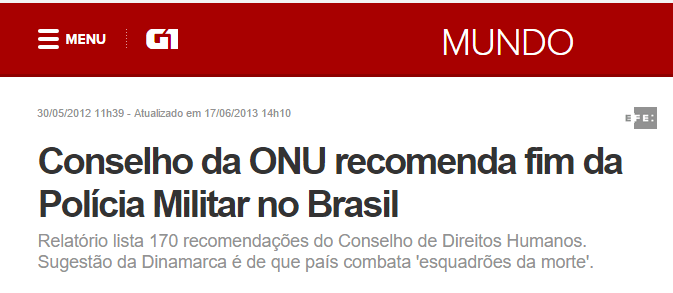 {{não acredite em mim - G1}}