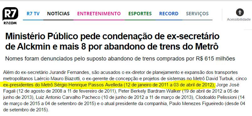 {{não acredite em mim - R7}}