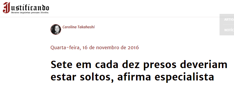 Conheça o sistema prisional brasileiro Conheça o sistema prisional brasileiro