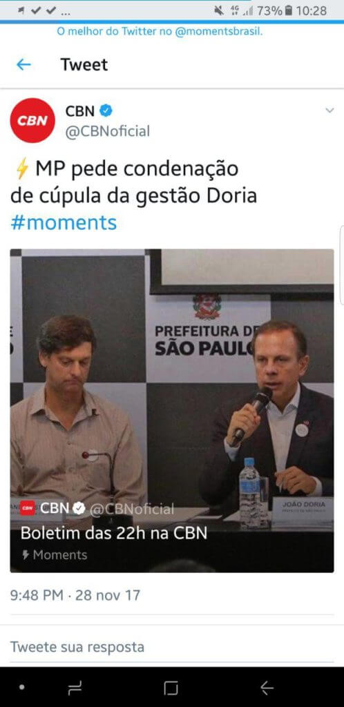 MP pede condenação de cúpula da gestão Doria por favorecimento no carnaval