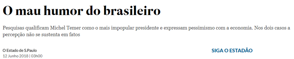 Editorial do Estadão pensa que você é palhaço