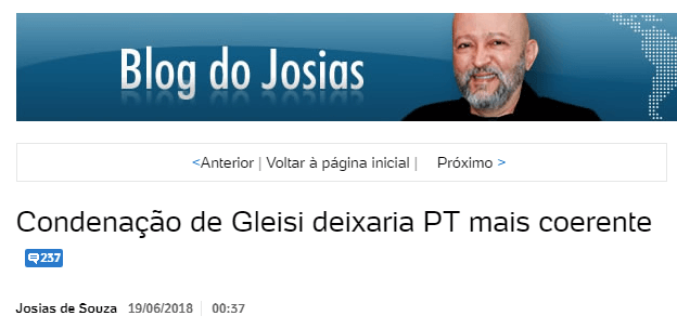 Liberdade de Expressão e o blog da difamação