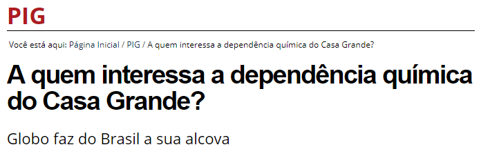 casagrande, paulo henrique amorim, dependencia quimica